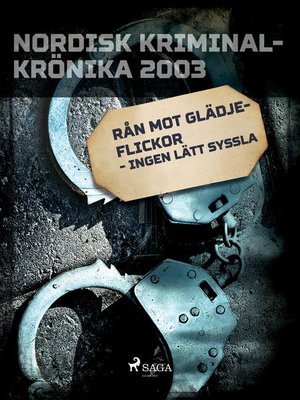 cover image of Rån mot glädjeflickor--ingen lätt syssla